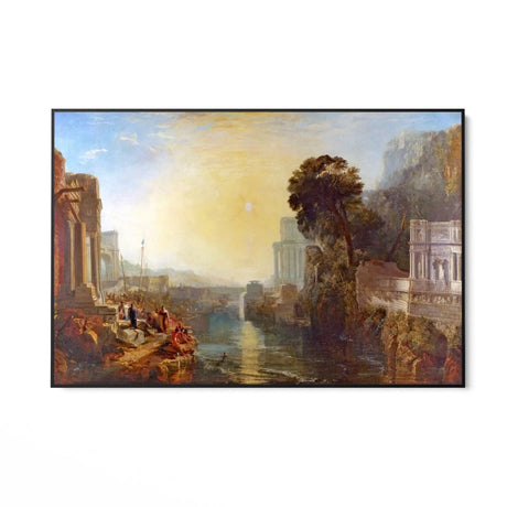 Quadro Stampa su Tela Didone costruisce cartagine, William Turner - CupidoDesign