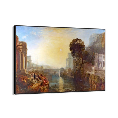 Quadro Stampa su Tela Didone costruisce cartagine, William Turner - CupidoDesign