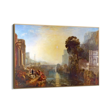 Quadro Stampa su Tela Didone costruisce cartagine, William Turner - CupidoDesign