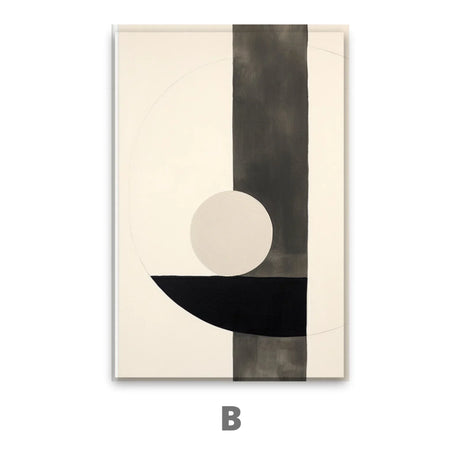 Quadro Stampa su Tela Dinamica Geometrica - CupidoDesign