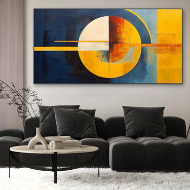 Quadro Stampa su Tela Dinamica Giostra Cromatica - CupidoDesign