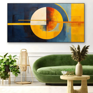 Quadro Stampa su Tela Dinamica Giostra Cromatica - CupidoDesign