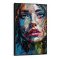 Quadro Stampa su Tela Dispersione astratta - CupidoDesign