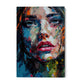 Quadro Stampa su Tela Dispersione astratta - CupidoDesign