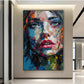 Quadro Stampa su Tela Dispersione astratta - CupidoDesign