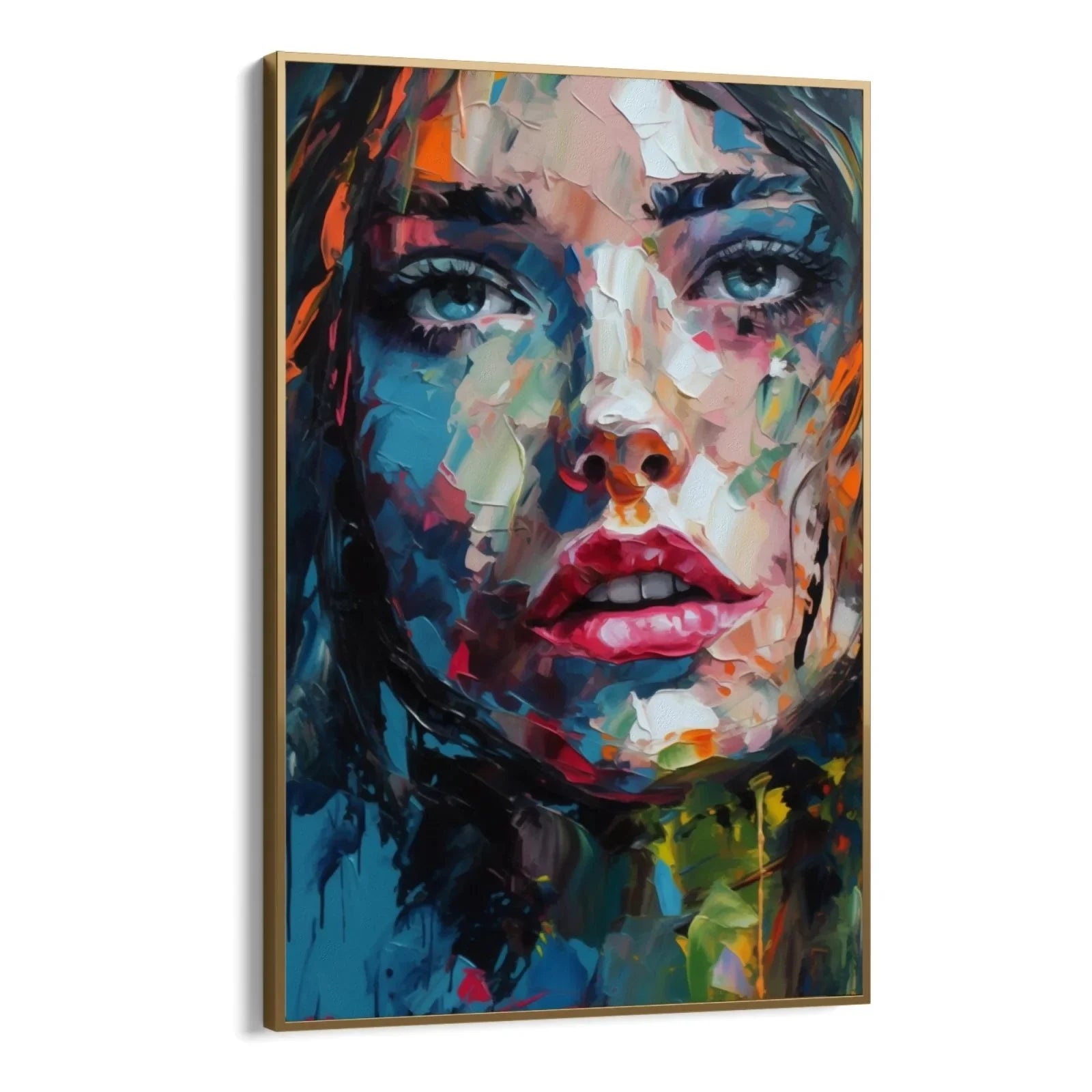 Quadro Stampa su Tela Dispersione astratta - CupidoDesign
