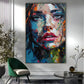 Quadro Stampa su Tela Dispersione astratta - CupidoDesign