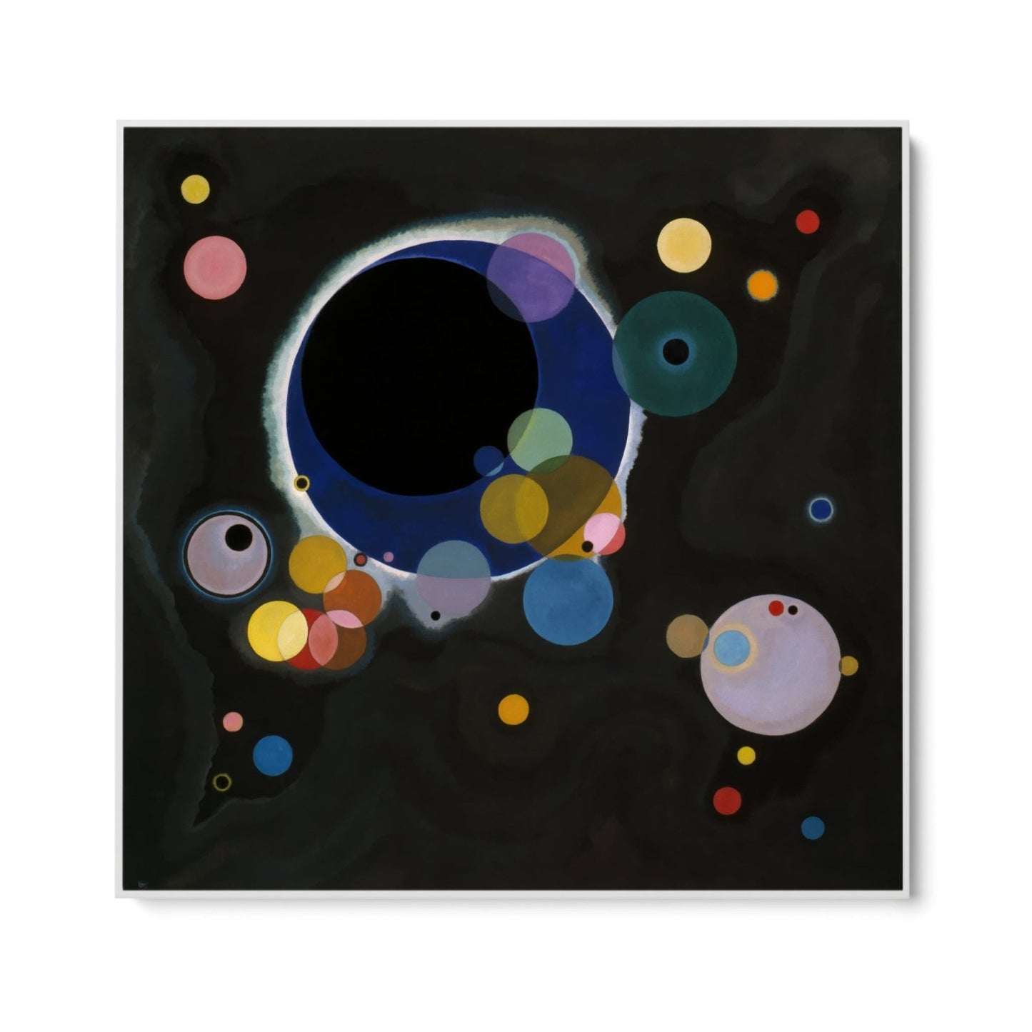 Cercuri diferite - Wassily Kandinsky