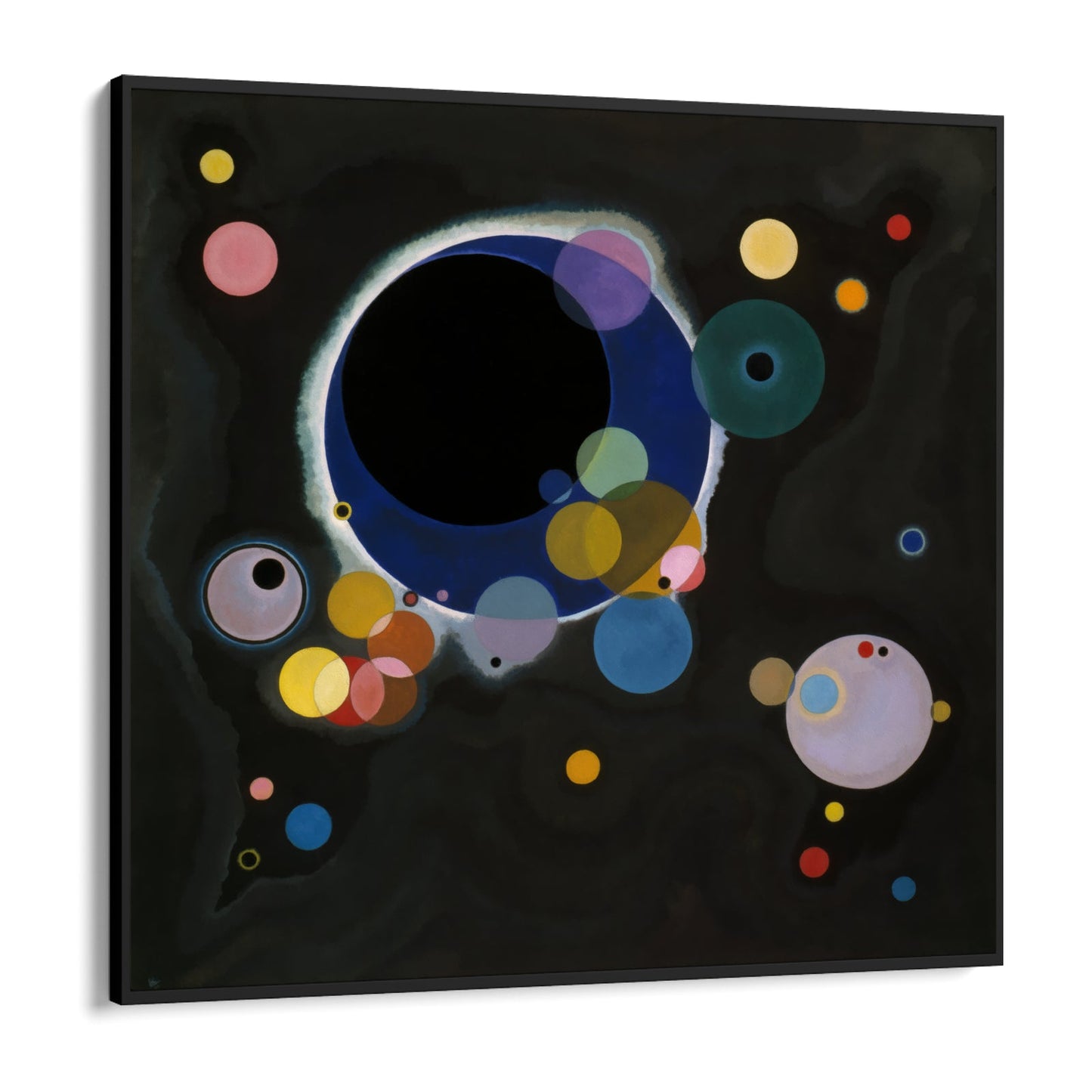 Círculos diferentes - Wassily Kandinsky