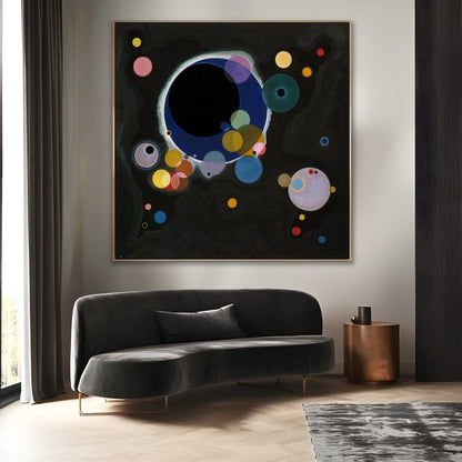 Verschiedene Kreise - Wassily Kandinsky