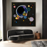 Différents cercles - Vassily Kandinsky