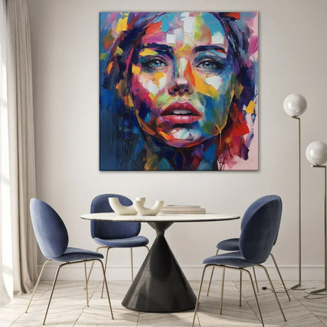 Quadro Stampa su Tela Dolce Sguardo - CupidoDesign