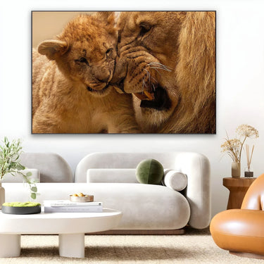 Quadro Stampa su Tela Dolcezza Regale - CupidoDesign