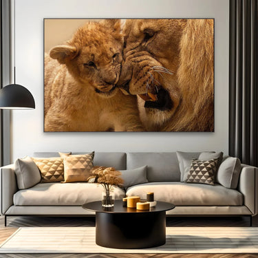 Quadro Stampa su Tela Dolcezza Regale - CupidoDesign