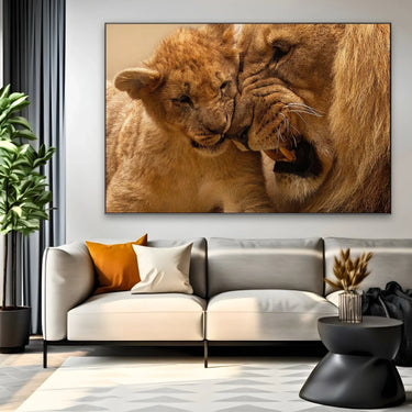 Quadro Stampa su Tela Dolcezza Regale - CupidoDesign