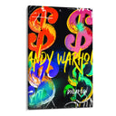 Quadro Stampa su Tela Dollar Sign Graffiti - CupidoDesign