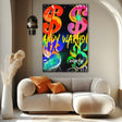 Dollar Sign Graffiti - CupidoDesign