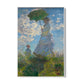 Quadro Stampa su Tela Donna con un ombrellone, Claude Monet - CupidoDesign