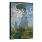 Quadro Stampa su Tela Donna con un ombrellone, Claude Monet - CupidoDesign