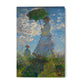 Quadro Stampa su Tela Donna con un ombrellone, Claude Monet - CupidoDesign