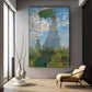Quadro Stampa su Tela Donna con un ombrellone, Claude Monet - CupidoDesign
