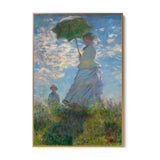 Donna con un ombrellone, Claude Monet - CupidoDesign