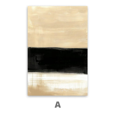 Quadro Stampa su Tela Dualità Contemporanea - CupidoDesign