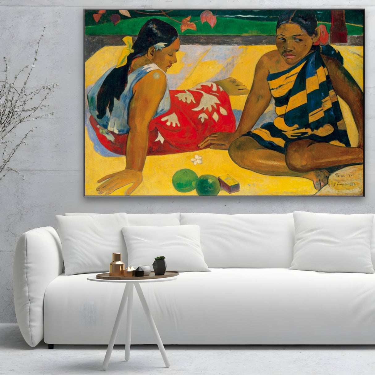 Due donne tahitiane II, Paul Gaugin - CupidoDesign