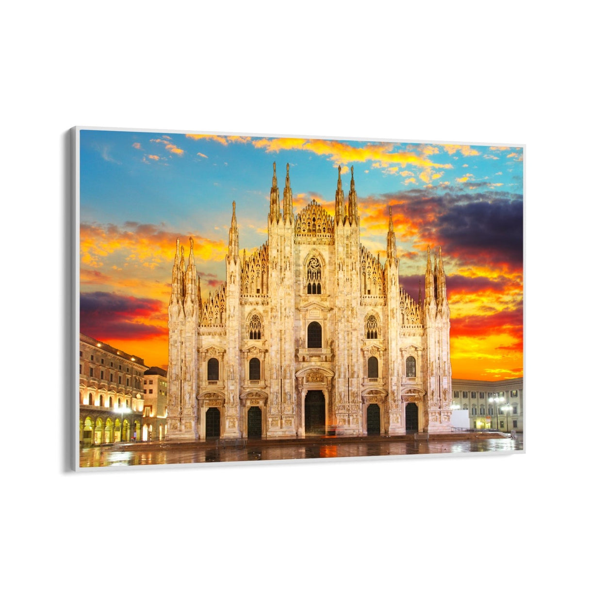 Duomo di Milano al Tramonto, Italia - CupidoDesign