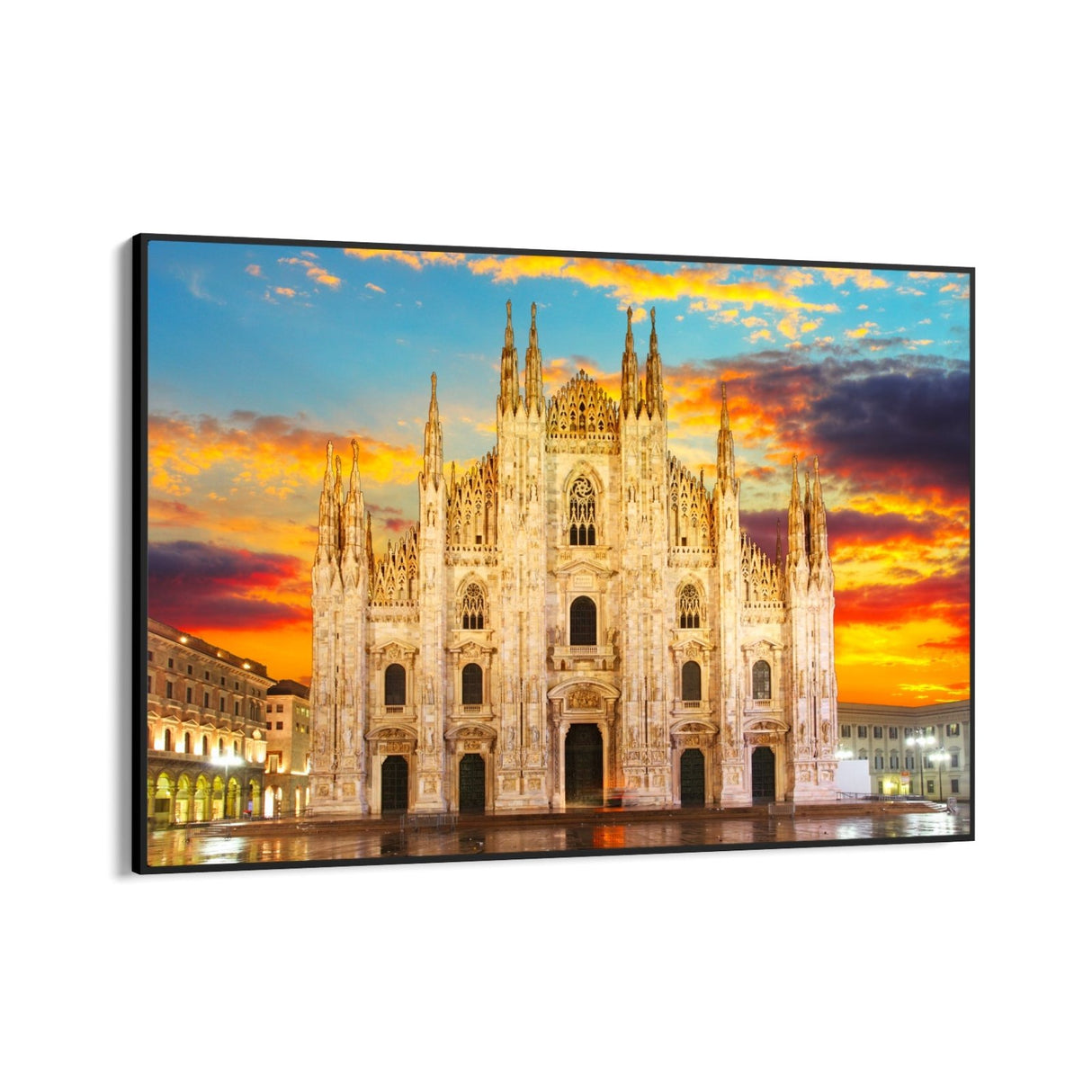 Duomo di Milano al Tramonto, Italia - CupidoDesign