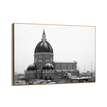Quadro Stampa su Tela Duomo innevato - CupidoDesign