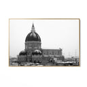 Quadro Stampa su Tela Duomo innevato - CupidoDesign