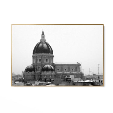 Quadro Stampa su Tela Duomo innevato - CupidoDesign