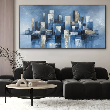 Quadro Stampa su Tela Echi Metropolitani - CupidoDesign