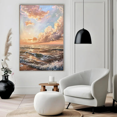 Quadro Stampa su Tela Echi oceanici - CupidoDesign