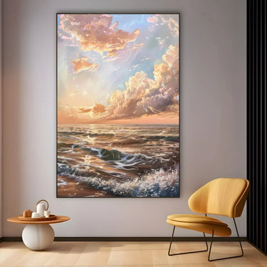Quadro Stampa su Tela Echi oceanici - CupidoDesign
