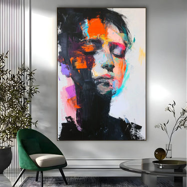 Quadro Stampa su Tela Eclissi Emotiva - CupidoDesign