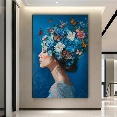 Quadro Stampa su Tela Eco di Pensieri - CupidoDesign