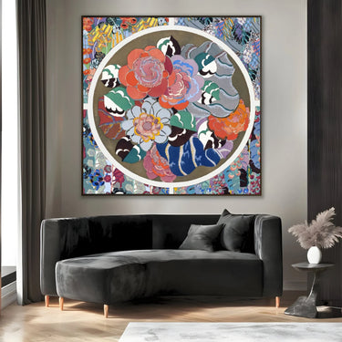 Quadro Stampa su Tela Édouard Bénédictus, Variations Quatre-Vingt-Six Motifs Décoratifs En Vingt Planches - CupidoDesign