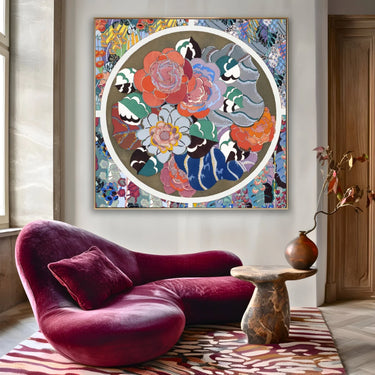 Quadro Stampa su Tela Édouard Bénédictus, Variations Quatre-Vingt-Six Motifs Décoratifs En Vingt Planches - CupidoDesign
