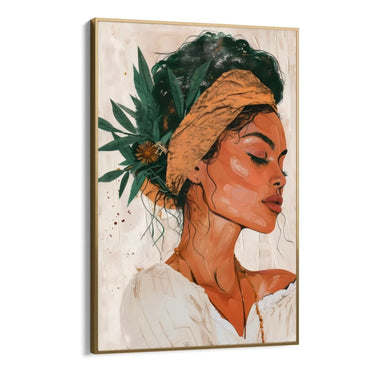 Quadro Stampa su Tela Effimera Essenza - CupidoDesign