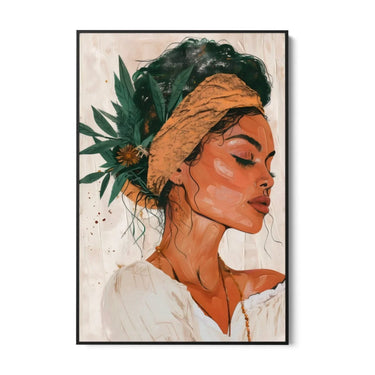 Quadro Stampa su Tela Effimera Essenza - CupidoDesign