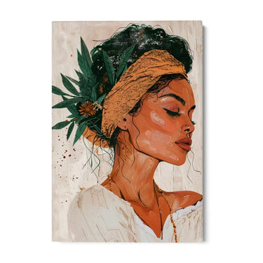 Quadro Stampa su Tela Effimera Essenza - CupidoDesign