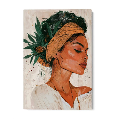 Quadro Stampa su Tela Effimera Essenza - CupidoDesign