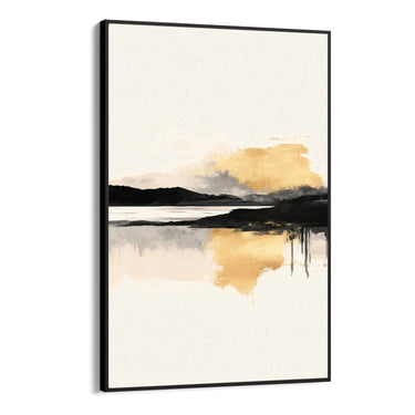 Quadro Stampa su Tela Effusioni Dorate - CupidoDesign