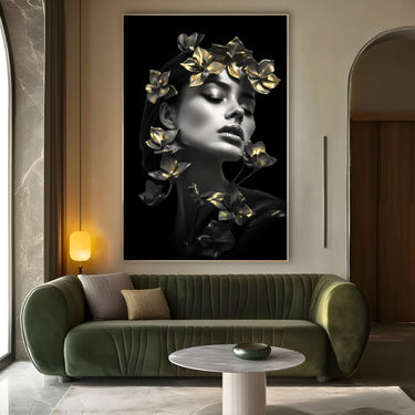 Quadro Stampa su Tela Elegante Natura - CupidoDesign