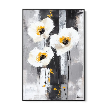 Quadro Stampa su Tela Eleganza Bianca - CupidoDesign