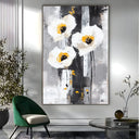 Quadro Stampa su Tela Eleganza Bianca - CupidoDesign