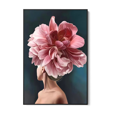 Quadro Stampa su Tela Eleganza Floreale - CupidoDesign