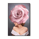 Quadro Stampa su Tela Eleganza Floreale - CupidoDesign